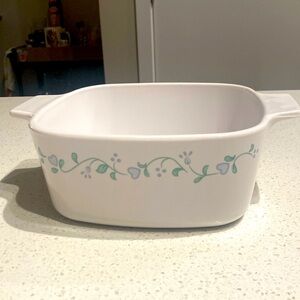 Vintage Corningware Country Cottage pattern baking dish (1997/1998)
